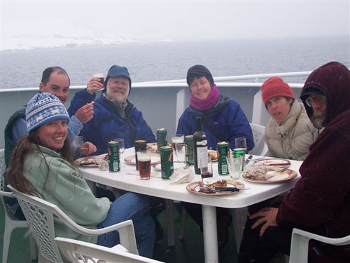 Barbecue at Cuverville