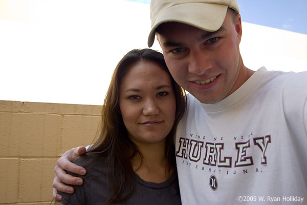 Audra and Me, Pre-Head Shaving