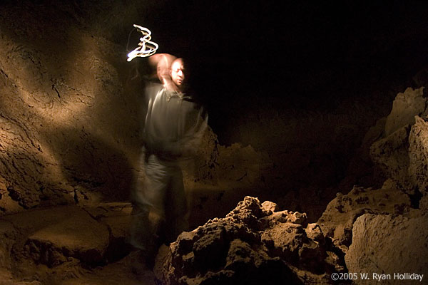 Self-Portrait in Junction Cave