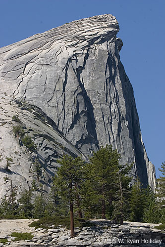 Half Dome. Location: Yosemite National Park, California. Date: 8 August 2005