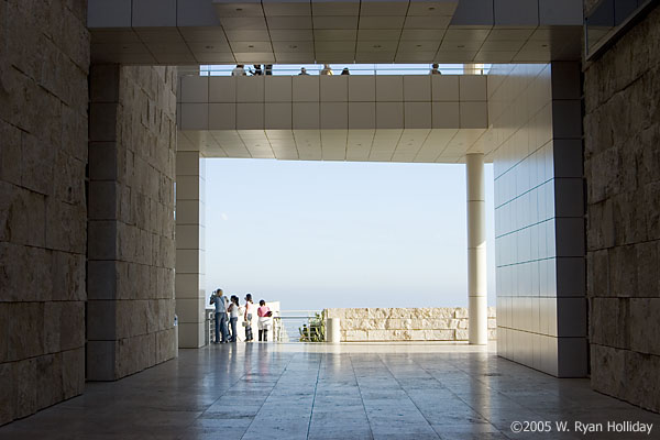 Getty Museum Corridor