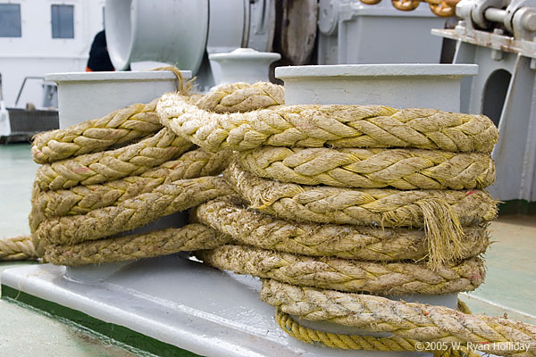 Ropes Aboard the M/V Polar Star