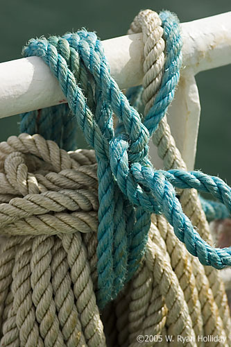 Ropes Aboard the M/V Polar Star