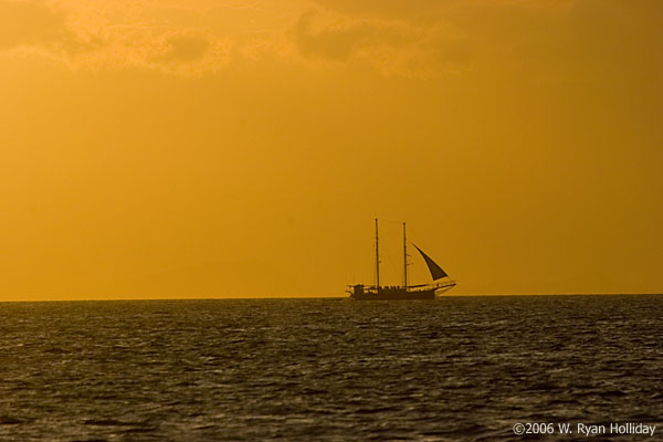 Sailboat at Sunset