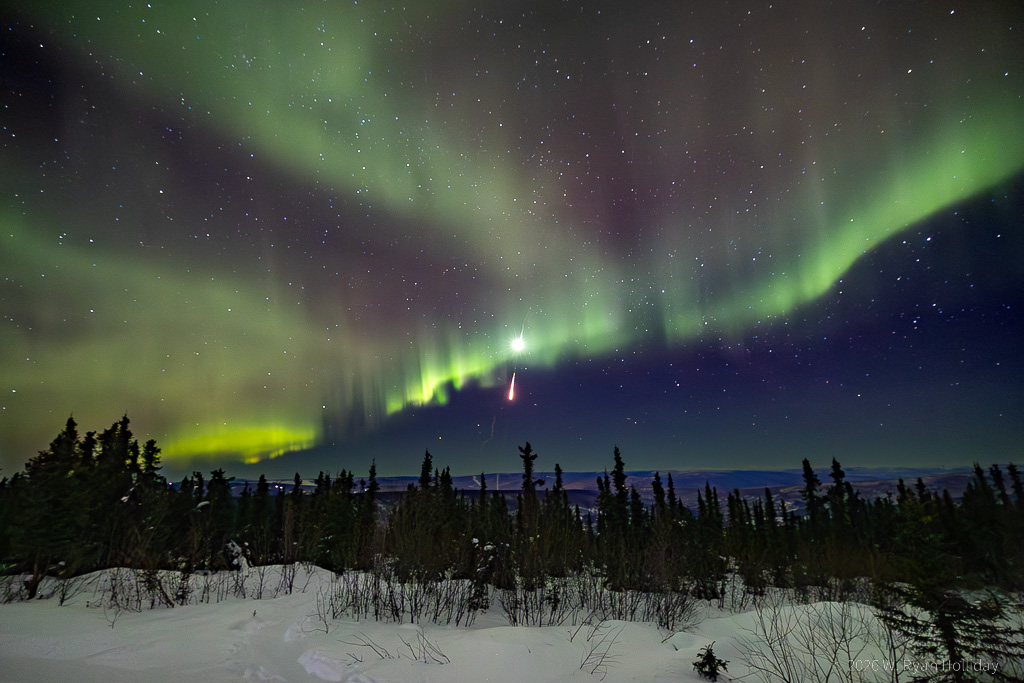 Aurora Borealis from Cleary Summit
