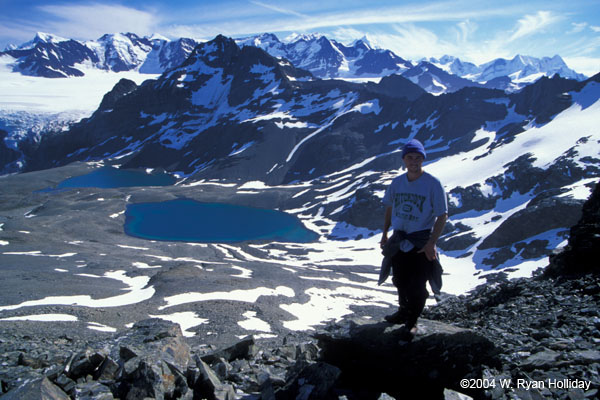 Self-Portrait on Mountain