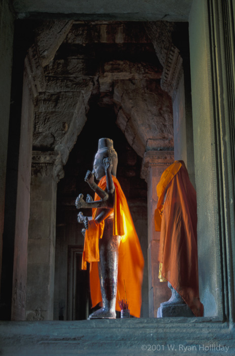 Buddha in Angkor Wat