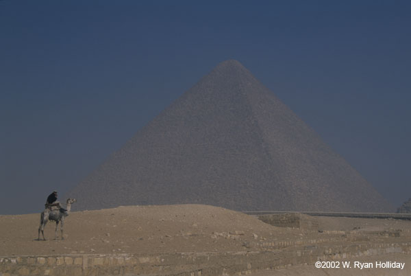Pyramid and Camel