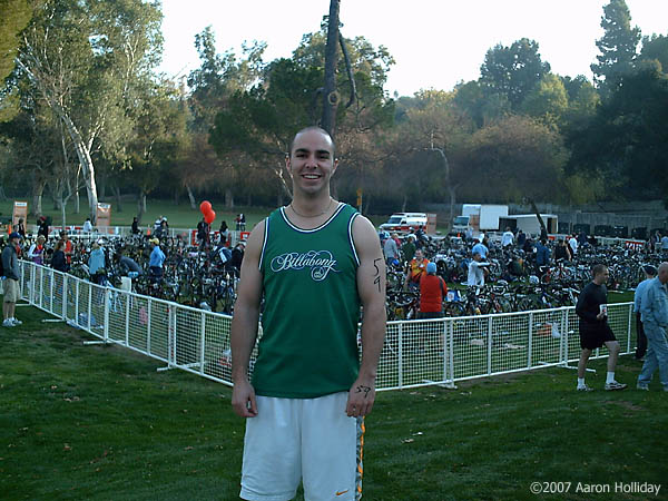 Aaron, Triathalete