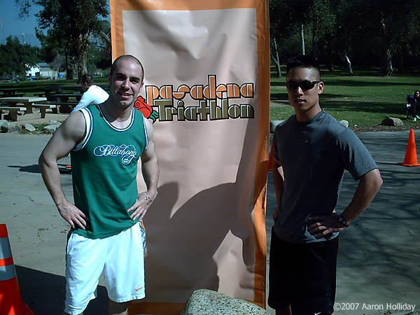 Aaron, Triathalete