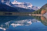 Waterfowl Lake reflection