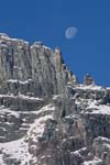 Morning Moon Over Mt. Oberlin