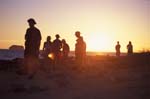 The Group at Sunset