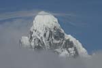 Mountain in Clouds