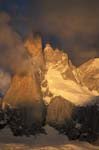 Mt. Fitz Roy Detail at Sunrise